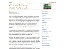 Tablet Screenshot of mouthingtheworld.com